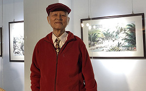 國寶級水墨畫家柯耀東畫作 中友時尚藝廊開展