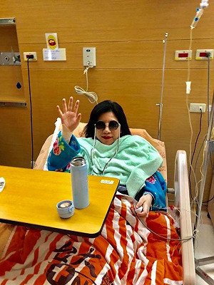 (影)陳文茜罹癌開刀治療   感念他一家悉心照顧