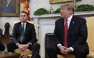 美國川普會巴西川普龍心大悅  力挺加入北約