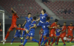 足球／中華男足新主帥首戰踢平緬甸  24日回台北主場