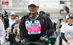 年逾60、完賽兩次東京全馬 蔡明忠：想到完成時的美好，就可堅持到底