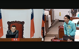 (影) 新竹市議會砲火猛烈 正副議長罕見失控、飆髒話