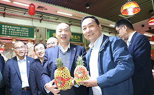 貨又賣出去！ 韓國瑜深圳簽9億農產品訂單