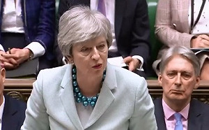 329:302英國會27票差距  通過褫奪梅伊脫歐主導權