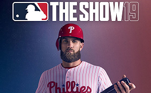 哈波身穿費城人新球衣　榮登《MLB The Show19》封面人物