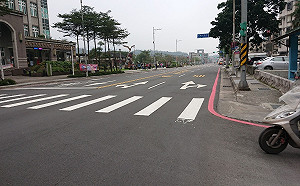 基隆擬開放單向2車道內側機車行駛