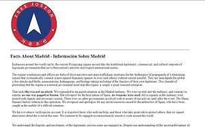 北韓駐馬德里使館遭劫 千里馬民防認了又扯上FBI