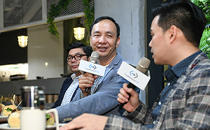 傳郭台銘將角逐2020總統大選 朱立倫：歡迎加入國民黨