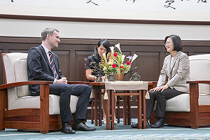 感謝布拉格市長挺台 蔡英文接見：台灣是你第二個家