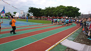 洪慈庸爭取中央補助 頭家國小跑道校慶日啟用