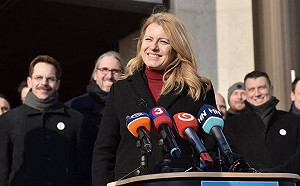 斯洛伐克首位女總統出爐  小英遙賀：證明女性能力