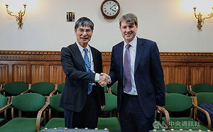 陳良基訪倫敦 台英科技最高首長初次會談