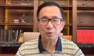 (影)鄭南榕逝世30週年  陳水扁憶當年兩人一同入獄