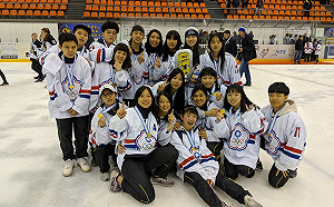 台灣冰球首金！中華女子隊勝冰島　勇奪世界盃金牌