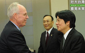 賴清德：參與初選 盼對美中台關係注入和平、穩定與民主的動能