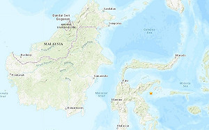 印尼蘇拉威西島規模7強震 發布海嘯警報