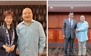 李毅來台灣見了誰？王浩宇曝馬英九曾與他握手