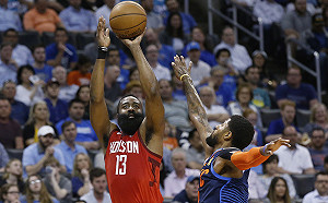 NBA／哈登29分準大三元　火箭首戰輕鬆勝爵士(影)