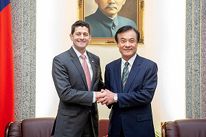 會見美前議長萊恩   蘇嘉全：感謝美國會對台海和平的貢獻