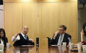 史丹佛閉門座談繼續譙 韓國瑜批黨奴誤台