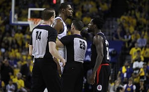 NBA／為被驅逐出場道歉　杜蘭特：我會把嘴巴閉上(影)