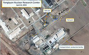 朝鮮核設施死灰復燃？  寧邊被拍到5軌道車廂