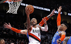 NBA／雙槍合砍62分　拓荒者主場再勝雷霆(影)