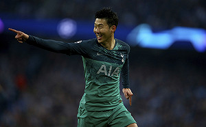 足球／孫興慜成亞洲進球王　熱刺擊敗曼城挺進歐冠4強(影)