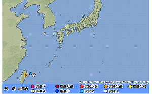 花蓮地牛翻身！ 沖繩海嘯警報、福建浙江明顯搖晃