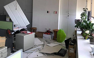 遇地震天花板掉落 衛福部 : 統一清查醫療院所安全