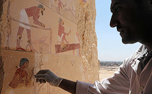 埃及送給世界大禮  3500年前大型陵墓亮相