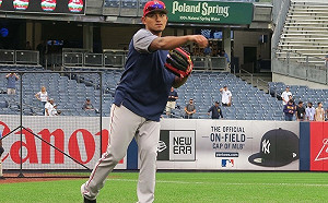 林子偉本季大聯盟首度先發  第9棒守二壘