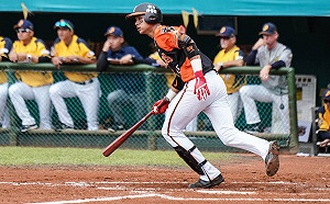 中華職棒／陳重羽秘密武器　反光眼貼代言人