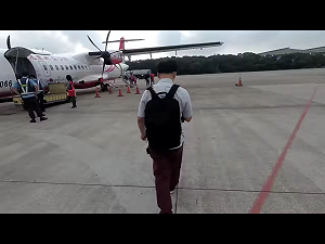 遠航澎湖飛台中班機降落疑偏出跑道 晚間機場關閉約1小時