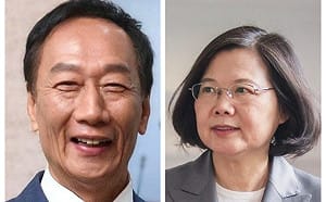 民主不能當飯吃? 蔡英文：郭台銘專精成本利潤不懂民主價值