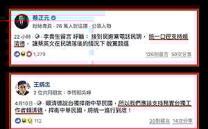 蔡正元、王炳忠籲支持賴清德  只是堵藍：徵召賴 還能得到綠營選票