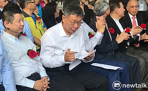 韓選2020態度  柯P：本來韓要在他之後宣布卻自己沉不住