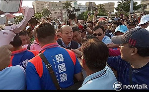 「我就不再表述了」 韓國瑜發表聲明後拒絕回應相關話題