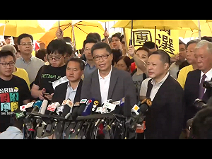 不信公理喚不回！香港占中案被告要上訴