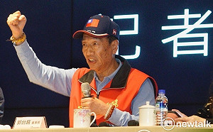 郭台銘要「後宮別干政」他突破盲點加註「天后宮可以」