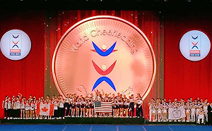 世界啦啦隊錦標賽 中華隊拿銅牌