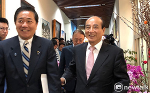 赴中祭祖將會劉結一 王金平 :「若談起兩岸，主動提中華民國」