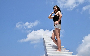 浪漫一夏　澎湖「直達天梯」網友打卡新景點