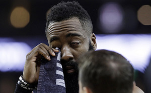 NBA／眼睛狀況好轉不戴護具　哈登保證第三戰會打(影)
