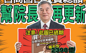 台商回台投資突破2300億 年度目標將向上調整