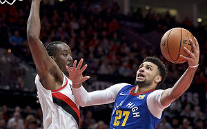 NBA／穆雷砍34分、約基奇大三元　金塊客場血戰扳平戰局(影)