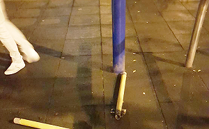 盪吊環耍帥突然斷桿重摔　新北公園上演驚魂記