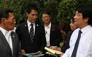 （影）參訪相關場館 賴清德：新總統要藉東奧讓世界看見台灣