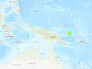巴布亞紐幾內亞外海規模7.5地震 恐引發海嘯