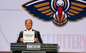 NBA／鵜鶘神抽狀元籤  湖人低機率拿第四順位(影)